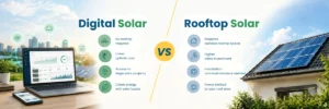 How does digital solar differ from rooftop solar | digital solar vs rooftop solar