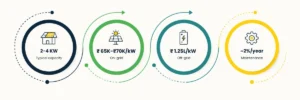 What is the cost of a solar system for the typical household | Solar panel installation cost in India 